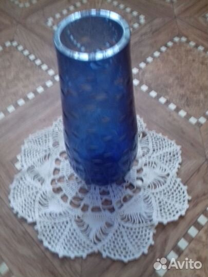 Синий набор посуды для кухни