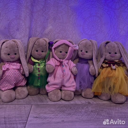 Мягкая игрушка зайка Ми