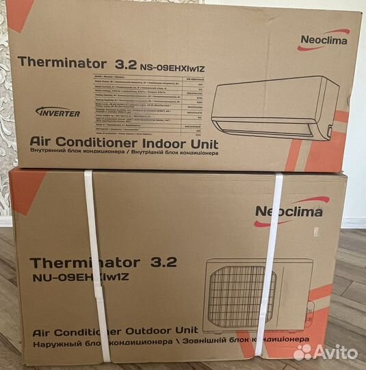 Сплит-система Neoclima Инвертор 7,9,12 завод Мидеа