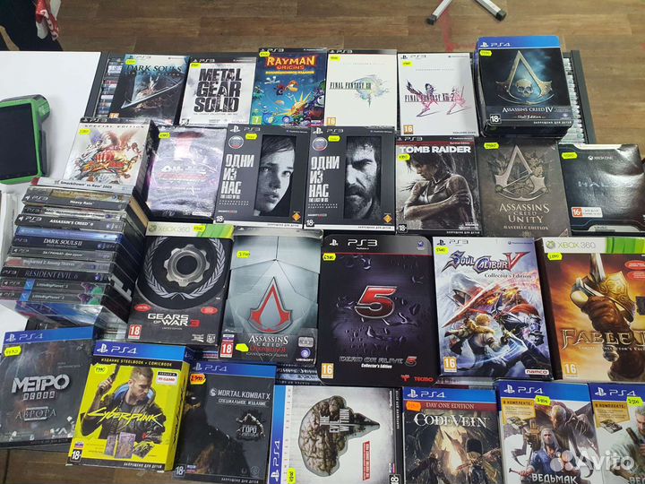 Коллекция Стилбуков и Фигурок Ps3, Ps4, xbox360