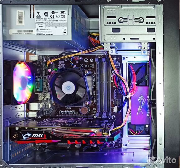 Игр пк E3-1270v3(Core i7-4770) GTX1050Ti-4Gb 8Gb