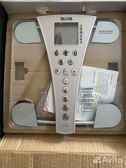 Весы напол -Анализатор жировой массы tanita BC-543
