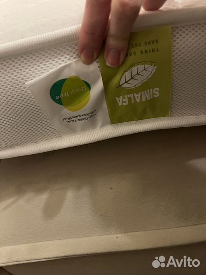 Матрас для кроватки happy baby mommy lux