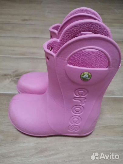 Непромокаемые сапоги crocs Handle It Rain (с10)