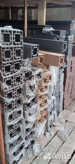 Столб из дпк NanoWood