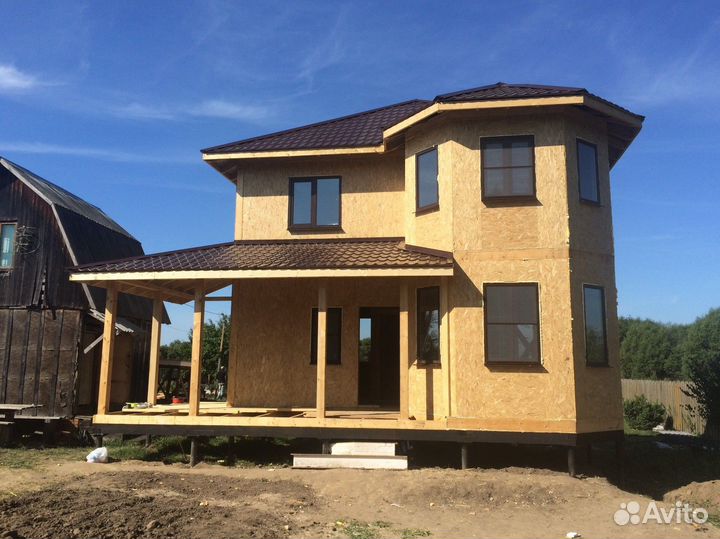 Дом из сип панелей под ключ, строительство домов