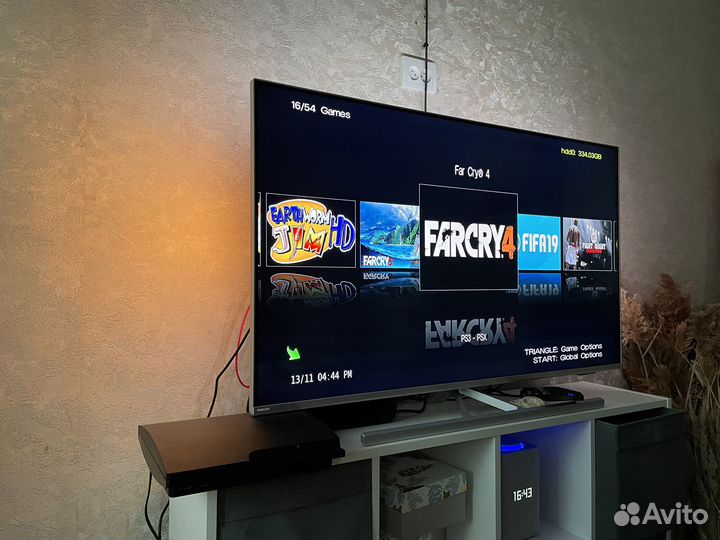 Sony ps3 1000gb прошитая очень много игр