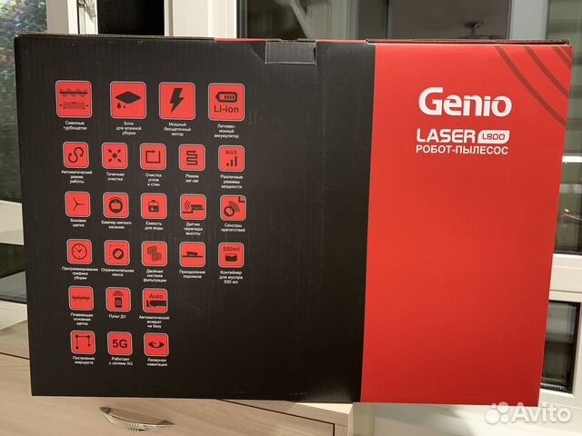Робот-пылесос Genio Laser L800