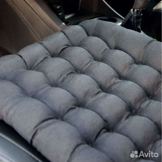 Подушка на стул ортопедическая с лузгой гречихи