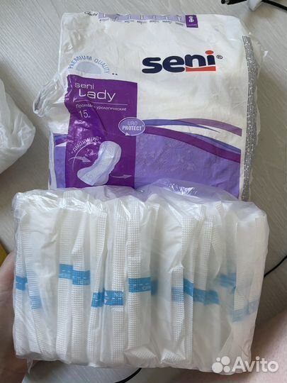 Прокладки послеродовые и вкладыши для груди