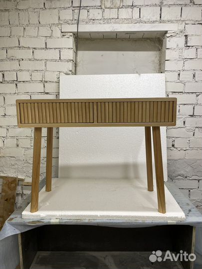 Консоль из массива с реечными фасами