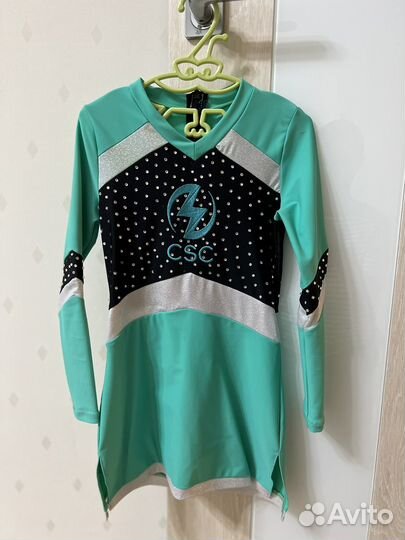 Костюм для черлидинга, гимнастики р.116-122