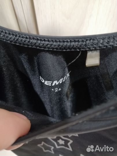 Купальник для танцев чёрный размер 122