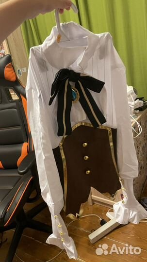 Косплей венти геншин импакт impact доки доки