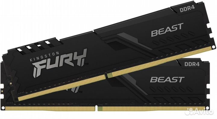 Память DDR4 8 гб (2х4гб) Kingston KF426C16BBK2/8