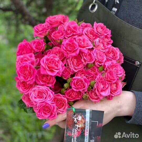 Цветы розы букет