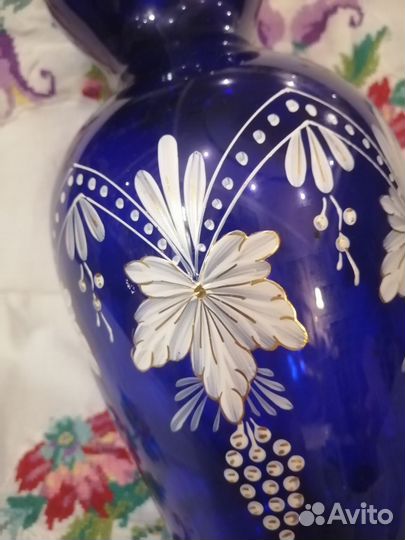 Хрусталь цветной, стекло