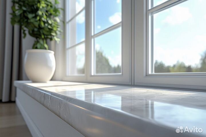 Подоконники под заказ из камня