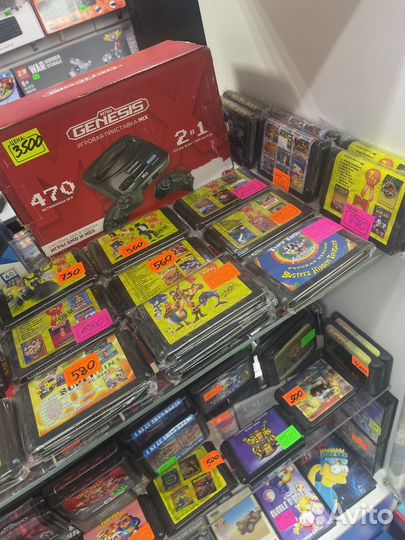 Картриджи на Sega 16BIT Сега