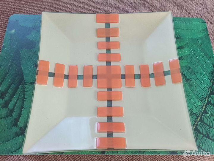 Блюдо Италия, интерьерное 26*26