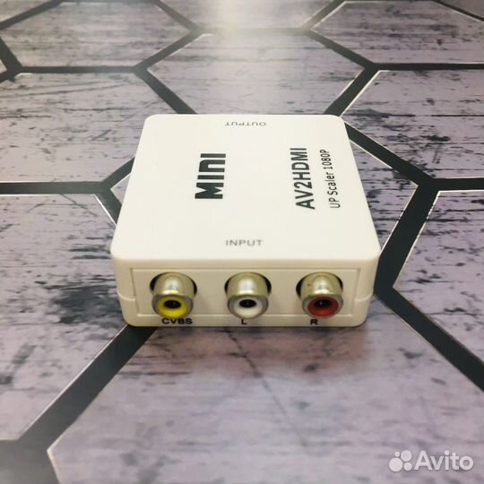 Конвертер AV на hdmi ntsc/PAL питание