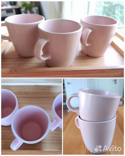 Динера, Фэргклар кружки, тарелки, блюда Икея