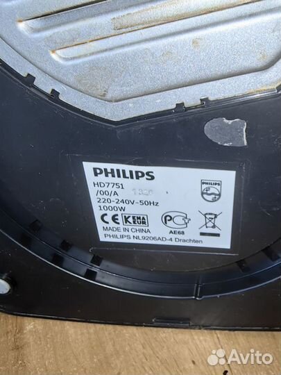 Кофемашина(кофеварка )philips HD7751