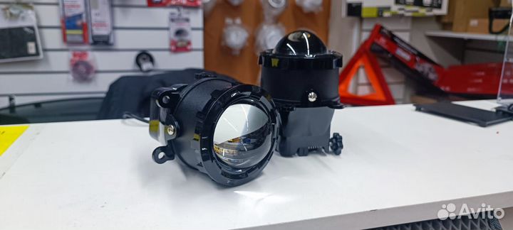 LED линзованные птф Citroen C-Crosser 2007-2013