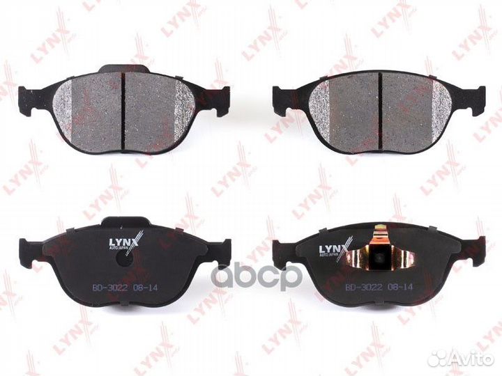 Колодки тормозные передние BD-3022 lynxauto