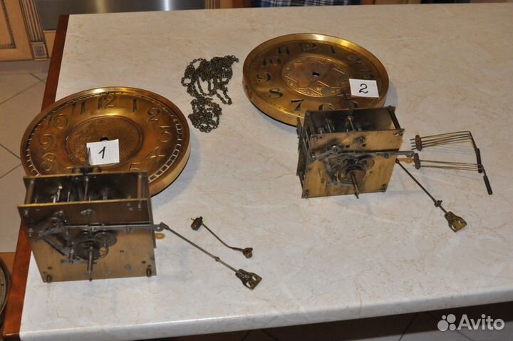 Напольные часовые механизмы 2 и гонг
