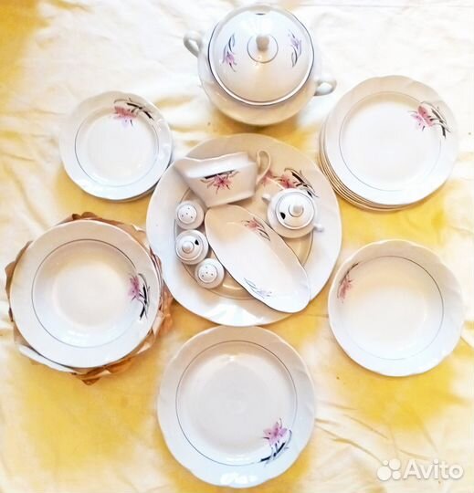 Сервиз обеденный рига СССР