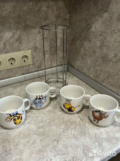 Кружки 4шт
