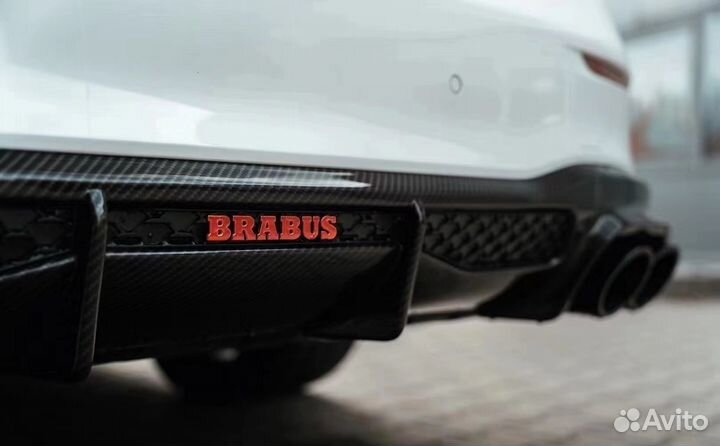 Обвес W223 Brabus сухой карбон