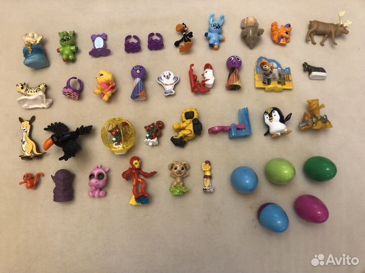 Игрушки из киндеров