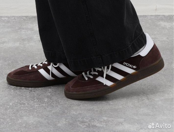 Кеды адидас spezial og brown