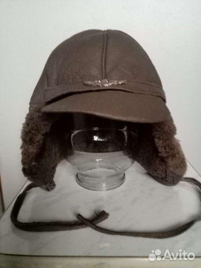 Шапка с натуральным мехом