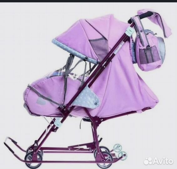 Санки коляска ника