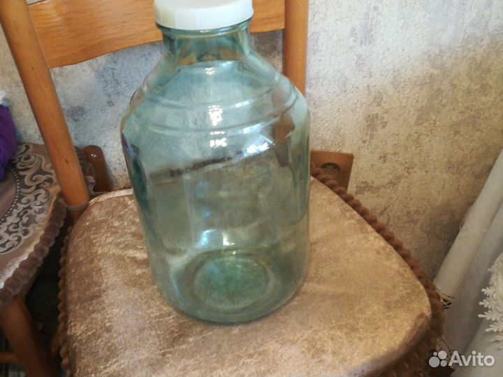 Банка 10 литров стеклянная