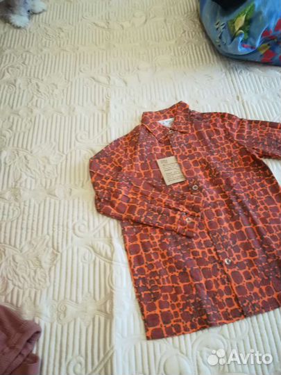 Рубашка детская фланель