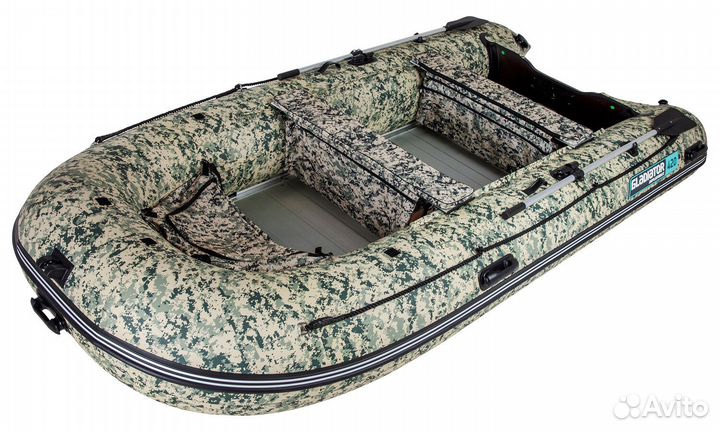 Лодка Gladiator C420AL camo в кредит