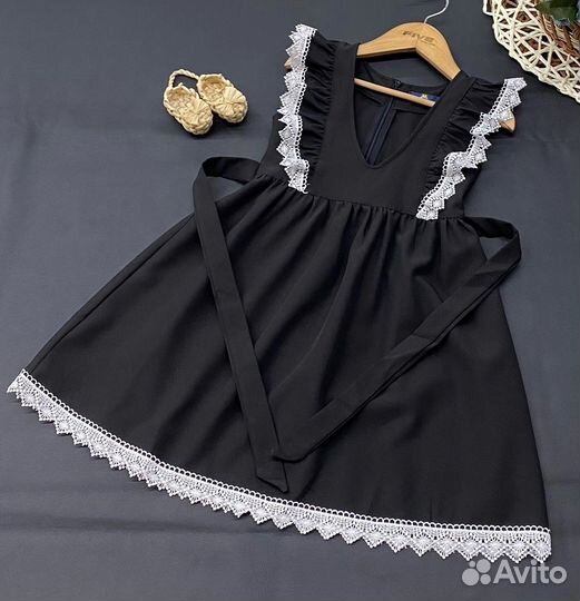 Школьный сарафан/платье, 3 цвета, 122-146