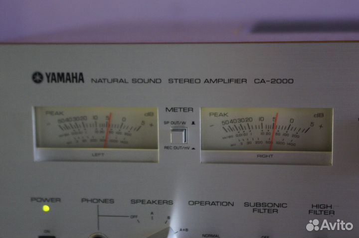 Флагман, усилитель Yamaha CA-2000(4) в 1976г