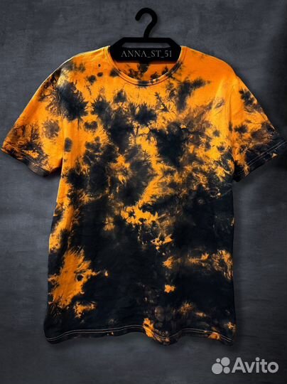 Ручная роспись и тай дай окрашивание