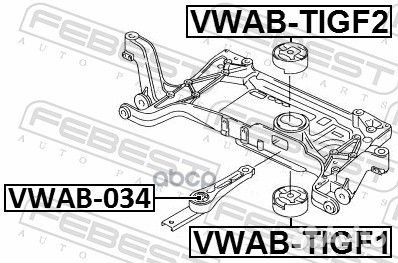 Сайлентблок опоры двигателя VAG TT/passat/passa