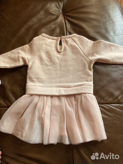 Платье теплое 74 - 80