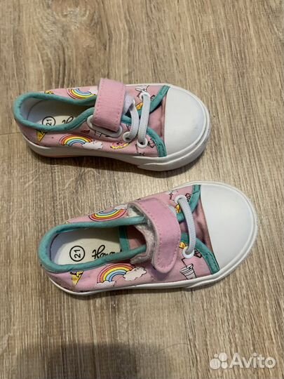 Кеды для девочки 22