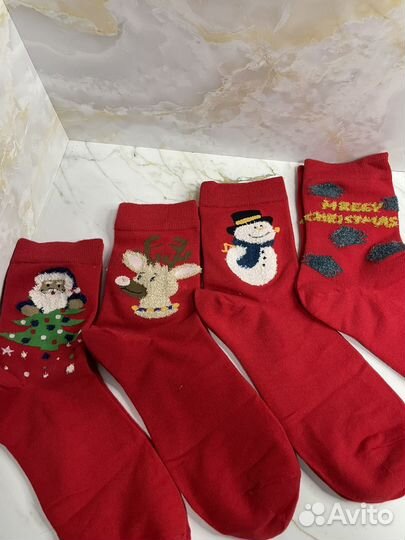 Подарочные новогодние носки