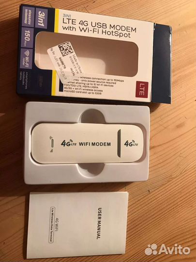 Модем 4g(роутер)любой оператор