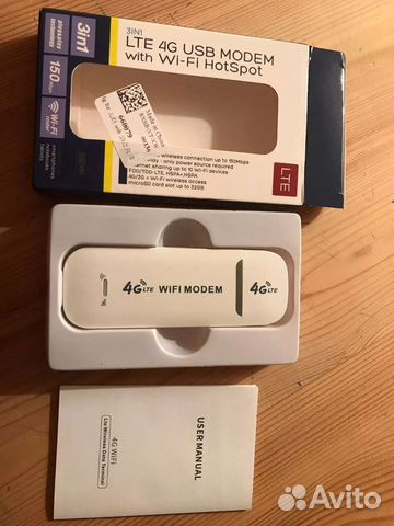 Модем 4g(роутер)любой оператор