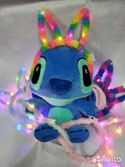 Ободок с ушками светится